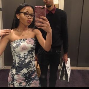 Printed body on dress